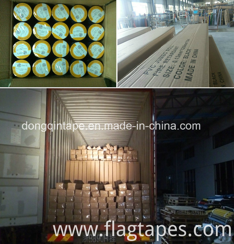 PVC Electrical Insulation Tape with Rubber Adhesive for Electrical Protection
